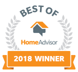 Best of HomeAdvisor - Winner 2018